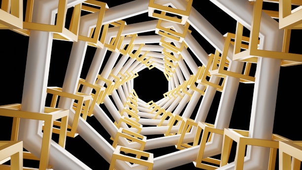 a group of white stairs