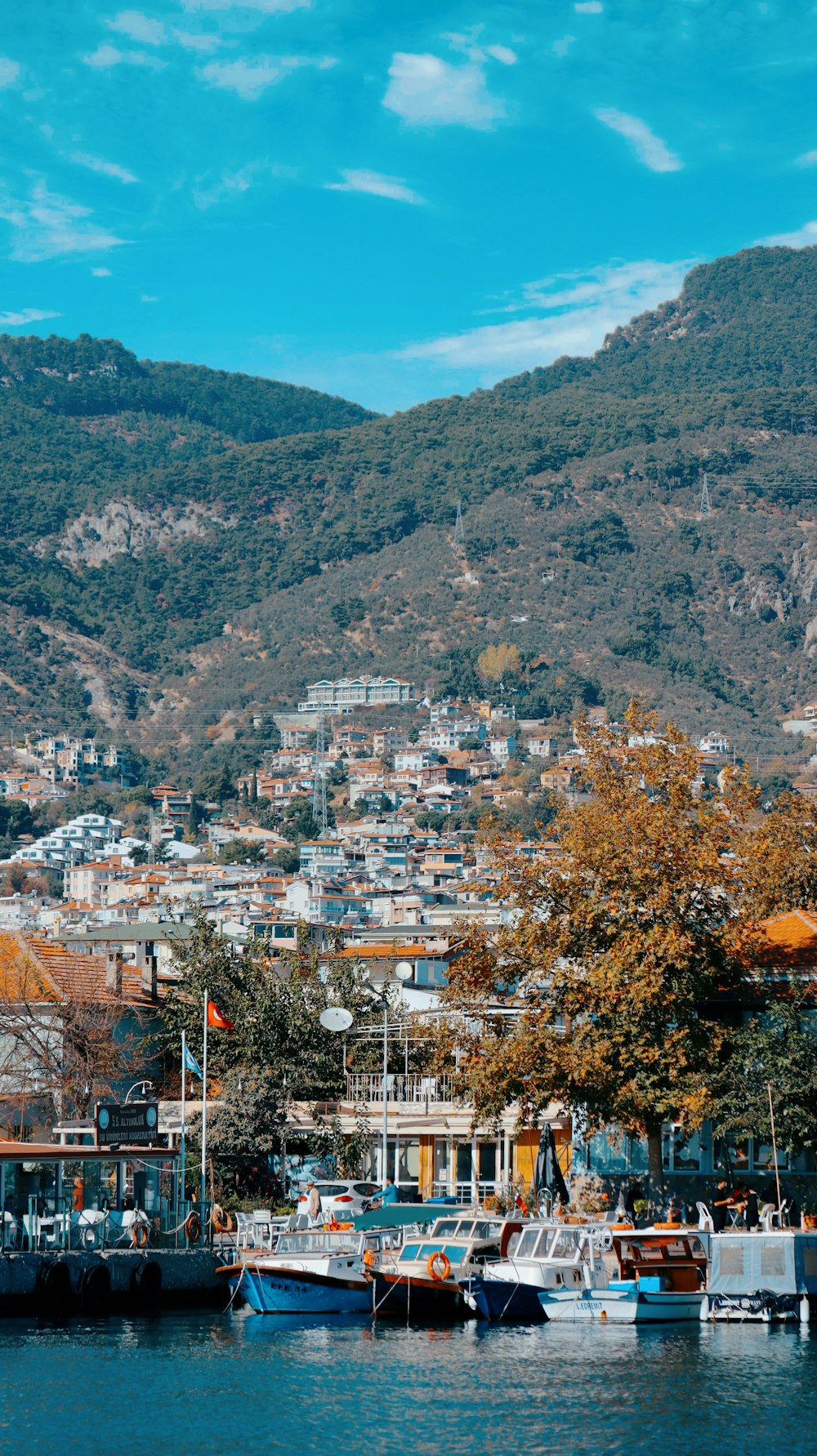 a town on the water