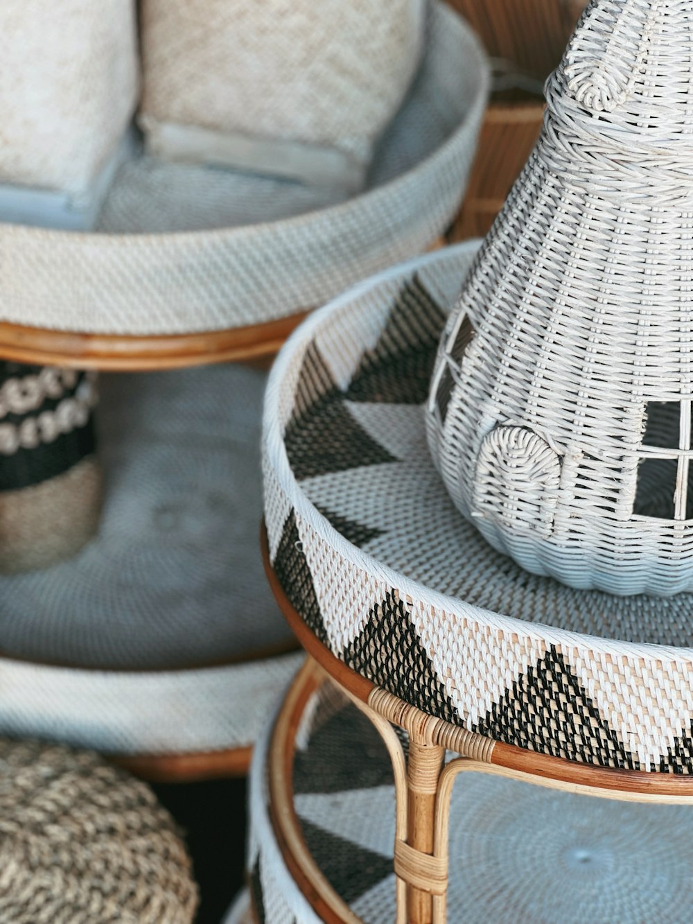 a group of hats