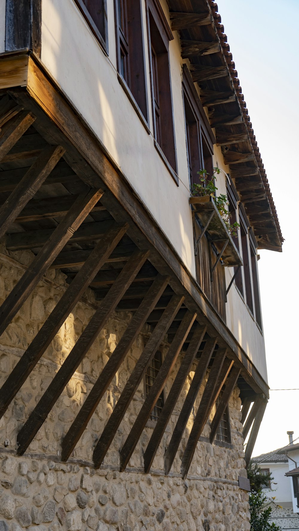 a building with a staircase