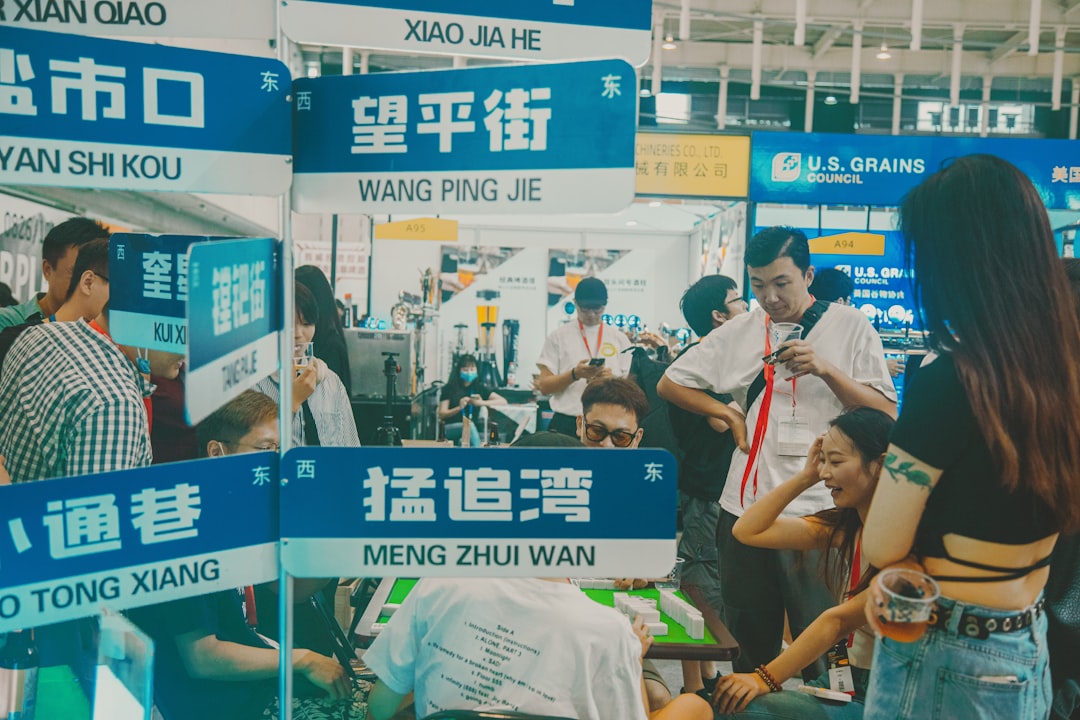 QR code payment in a Chinese shop