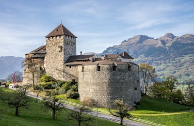 a stone building with Château de Chillon