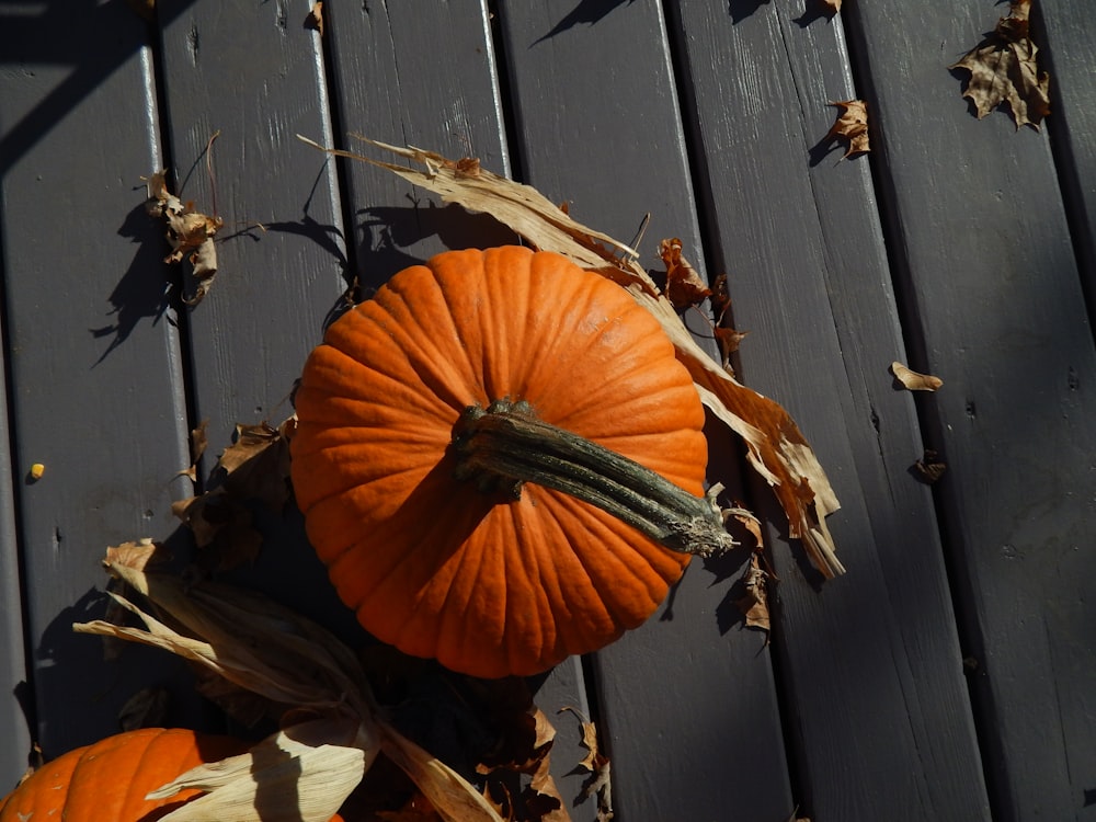 a pumpkin with a face carved into it