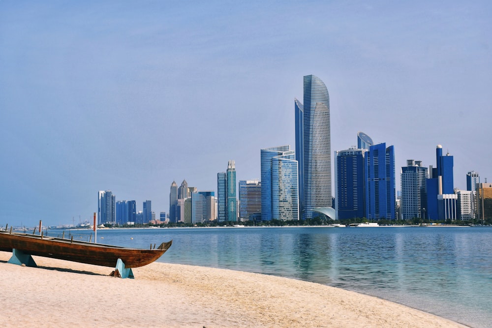 a boat on the beach