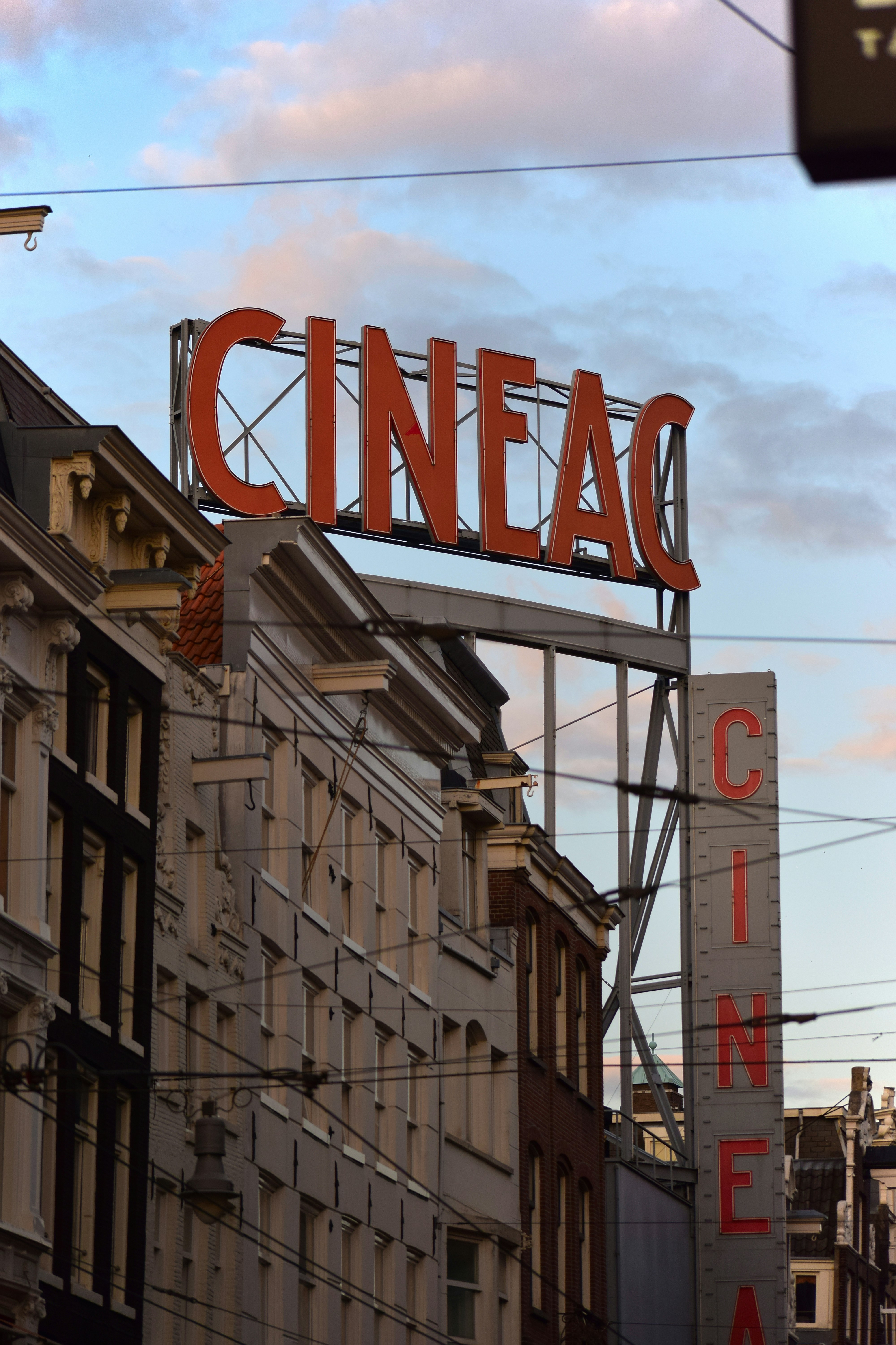 a sign on a building