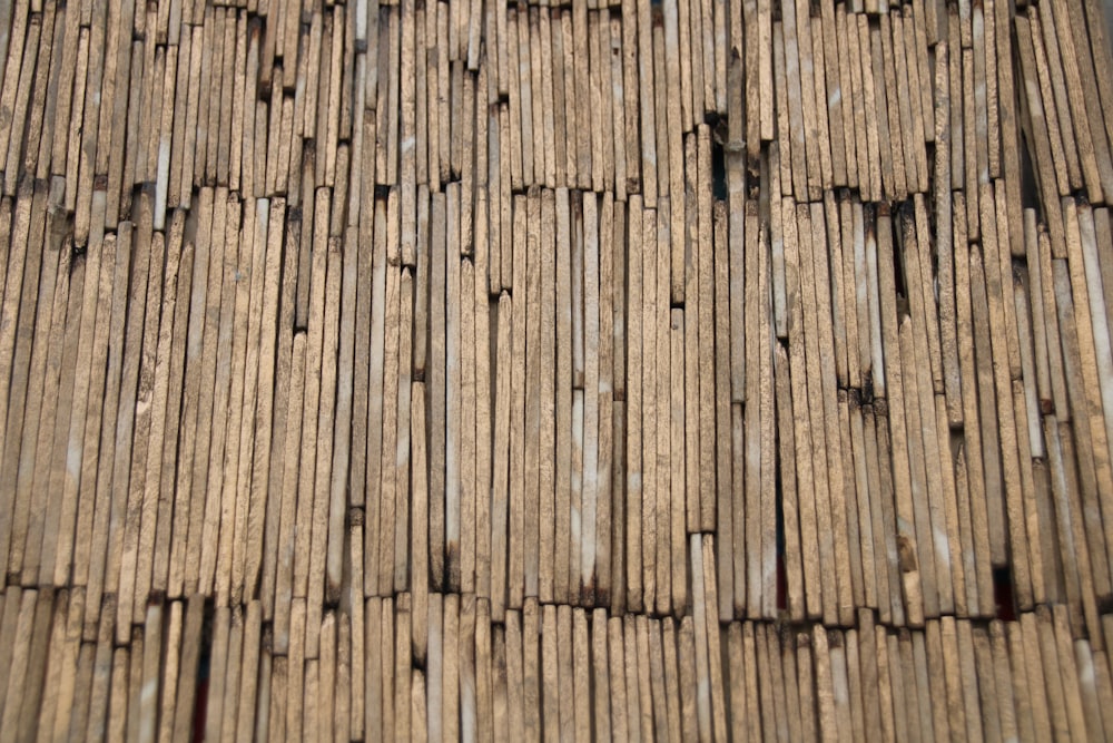 Eine Nahaufnahme von Holz