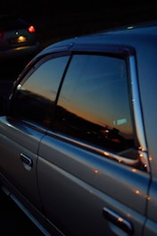 a car with its side facing the camera