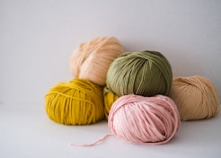 a group of yarn
