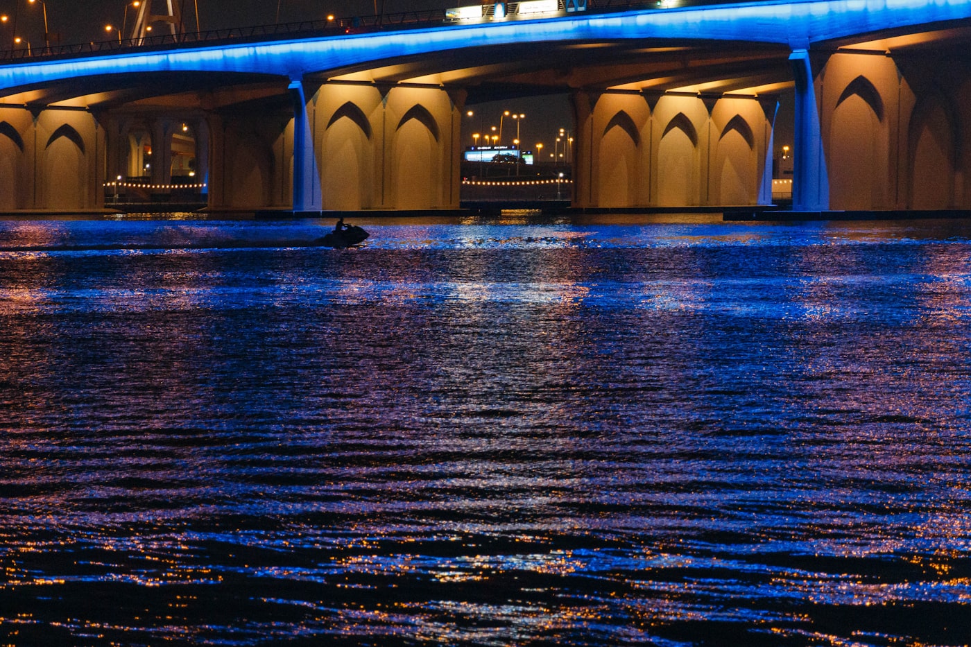 Modern Dubai residential tower