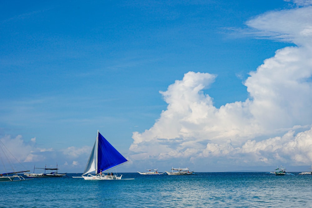 a sailboat on the water