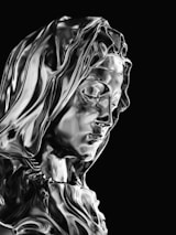 a statue of a person