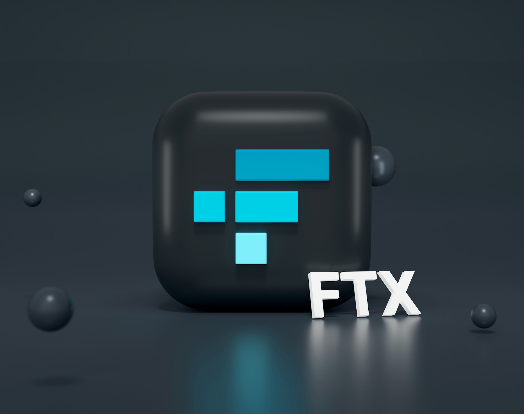 FTX Crypto Exchange logo in 3D. Feel free to contact me through email mariia.shalabaieva@gmail.com. Check out my previous collections “Top Cryptocurrencies”, "Elon Musk" and other 3D projects!
