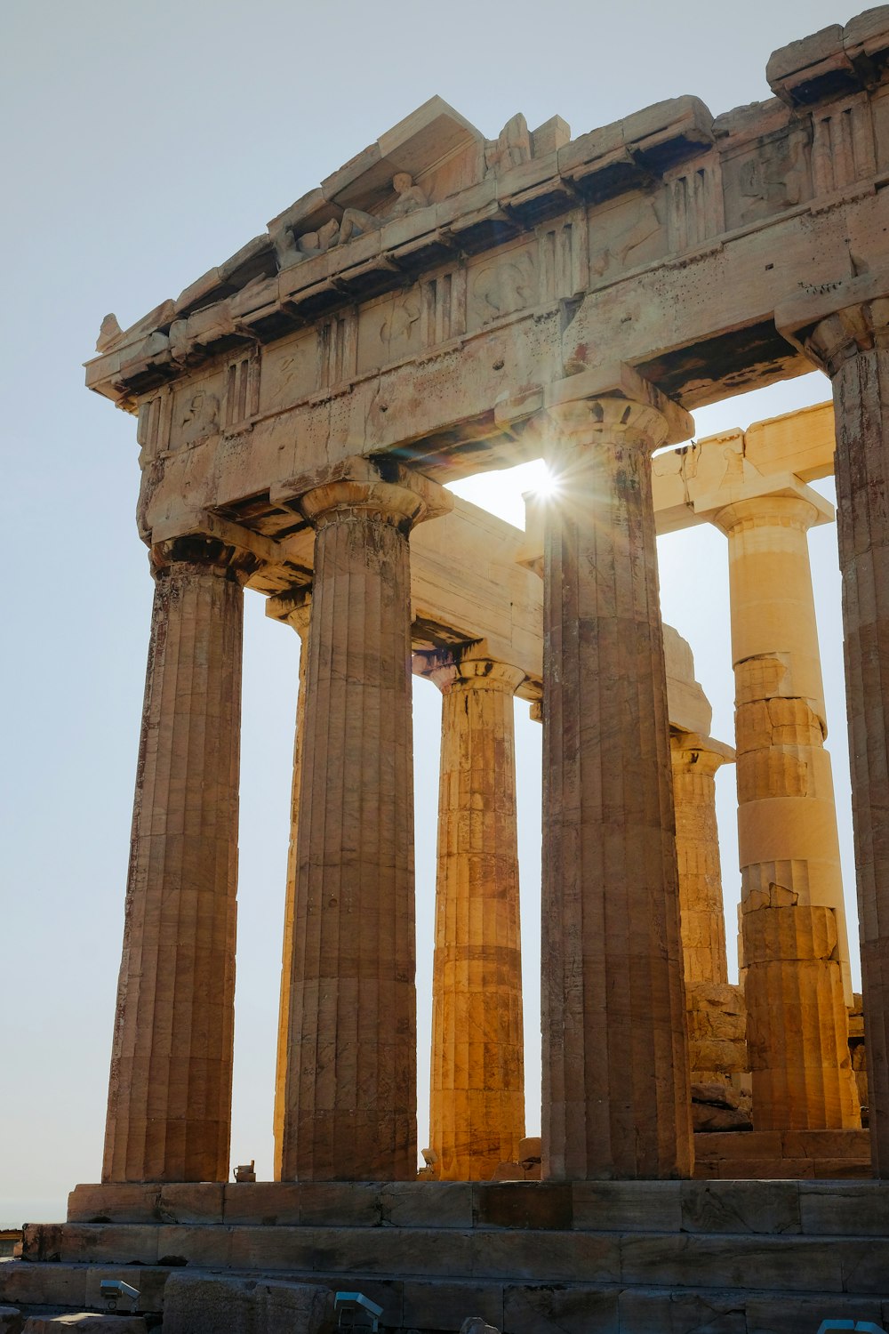 a large stone structure