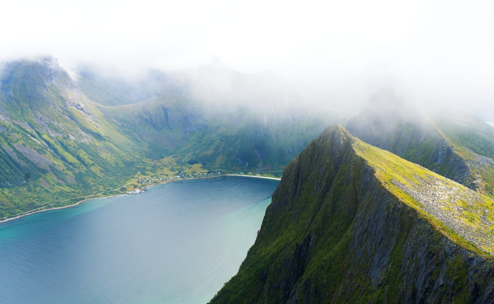 a river running through a valley