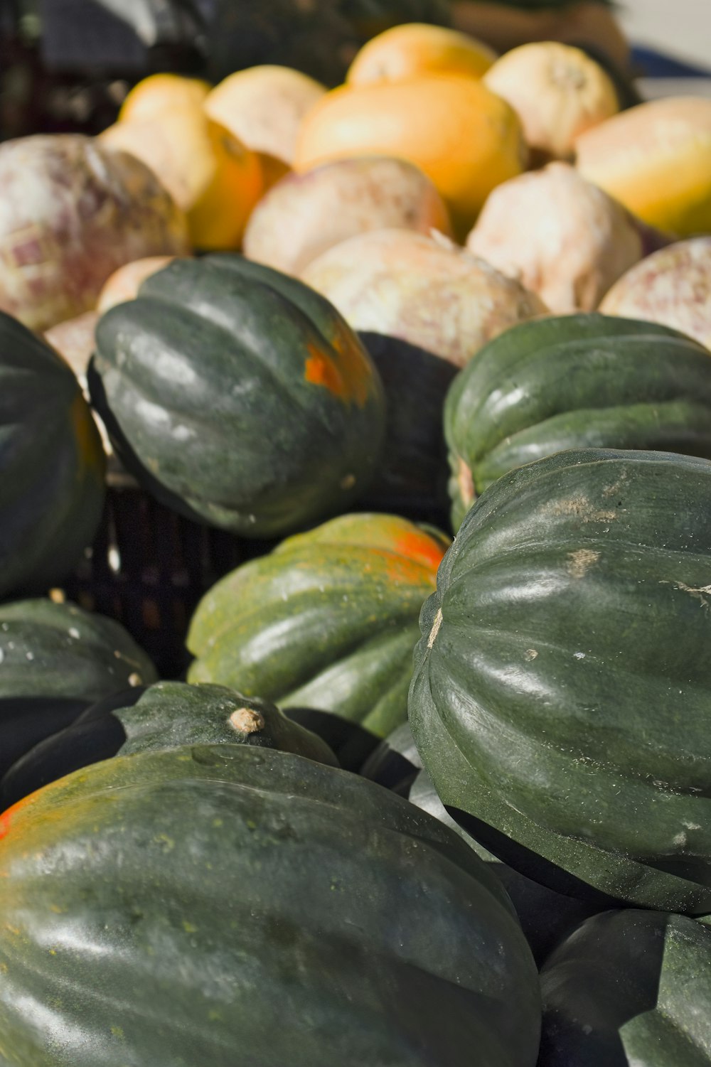 a pile of watermelons