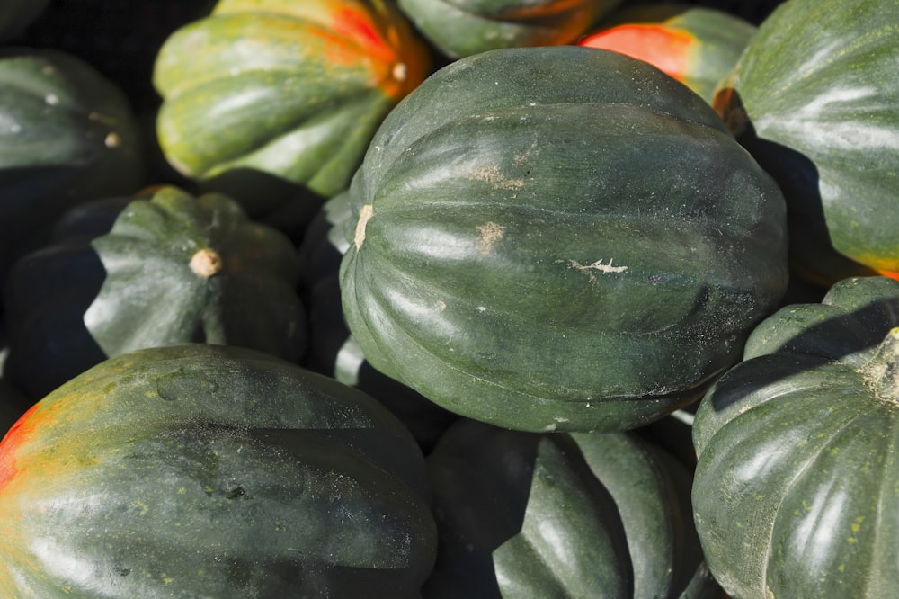 a group of watermelons