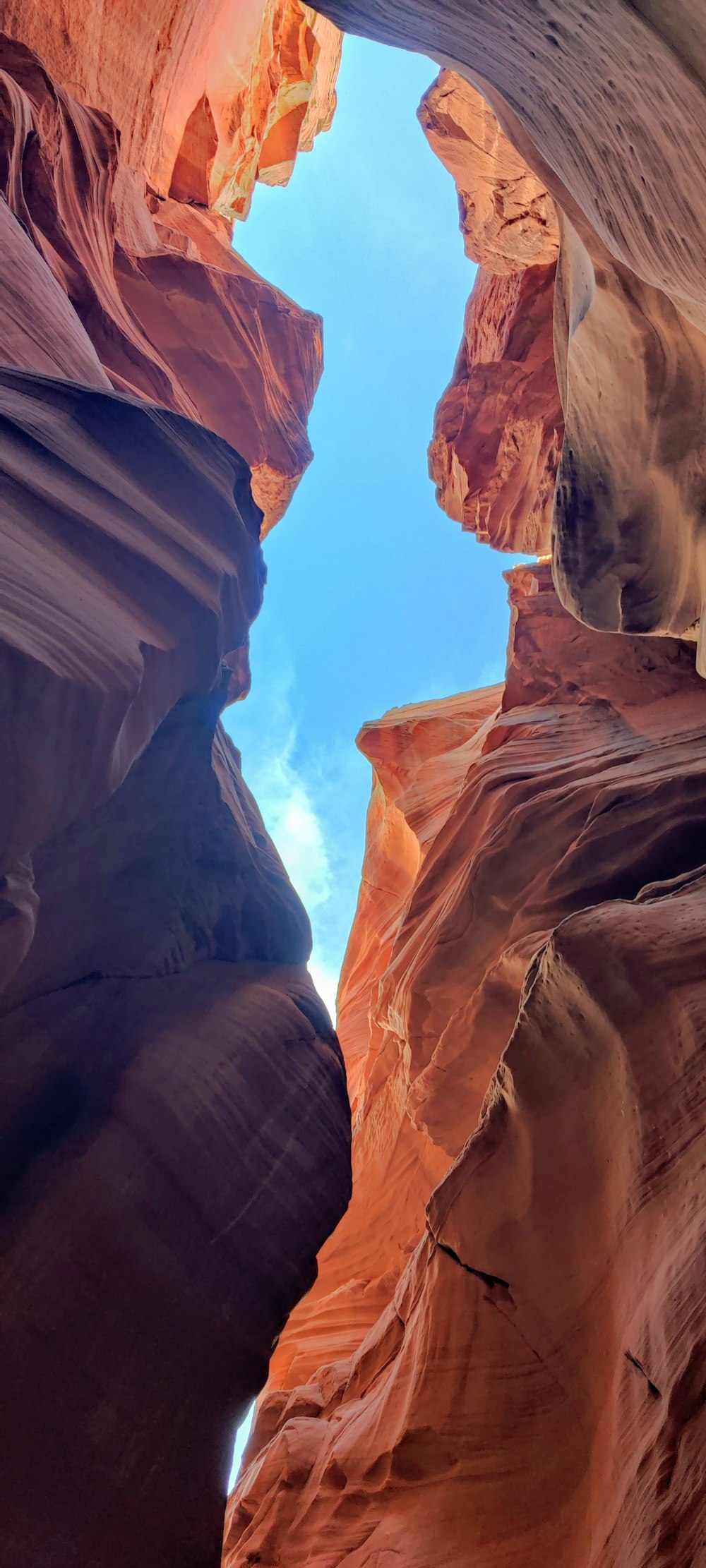 a close-up of some canyons