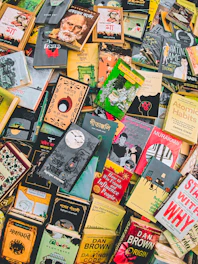 a pile of books