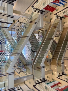 Overview of a complex multi-level capture the flag map with winding corridors and open battlegrounds.