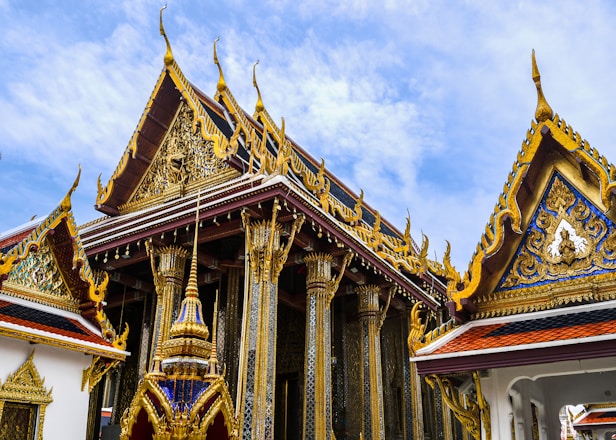 a building with ornate architecture