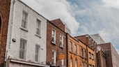 a row of buildings