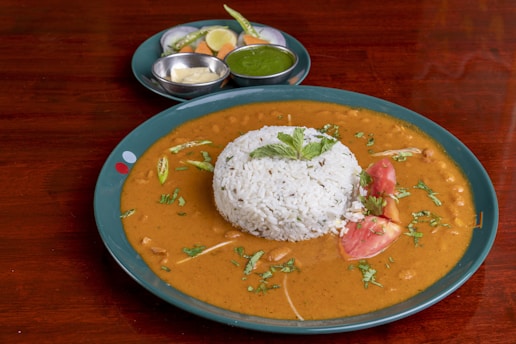 a plate of food