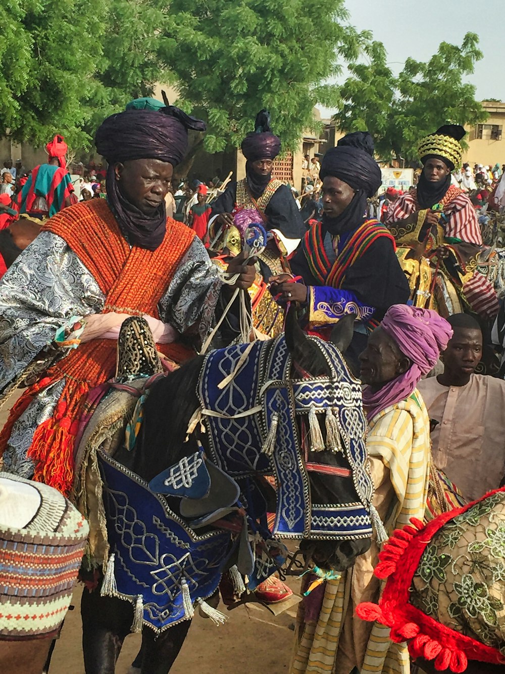 a group of people wearing traditional clothing