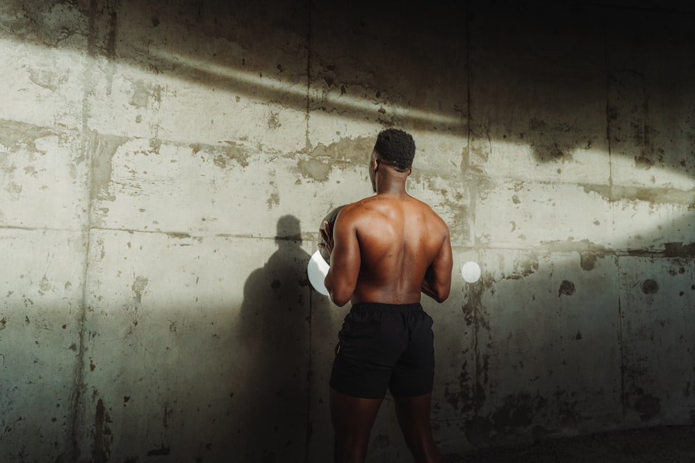 a man standing in a room