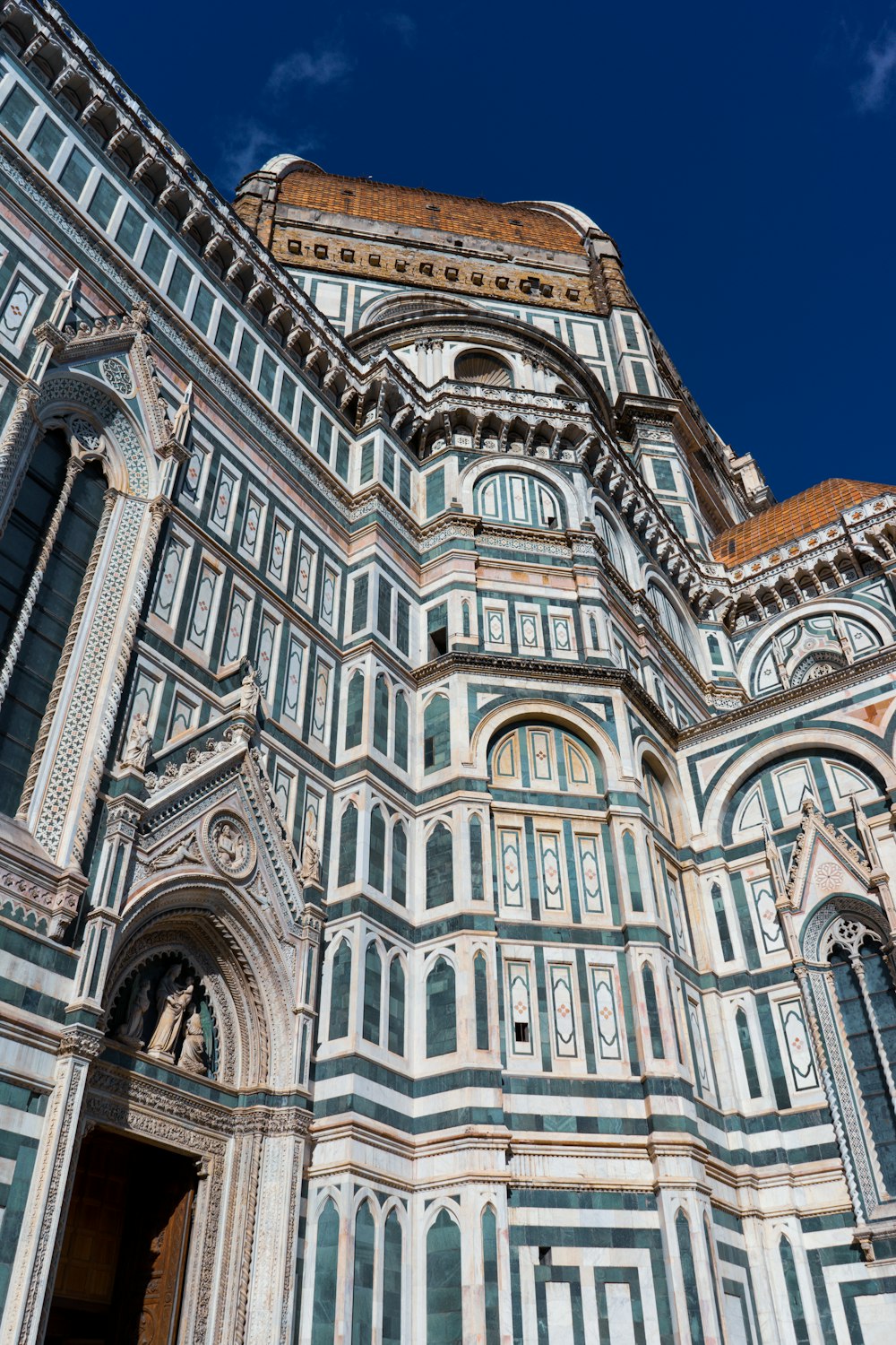 Florence Cathedral with many windows