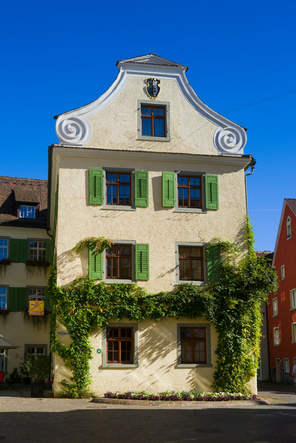 a building with a clock on it