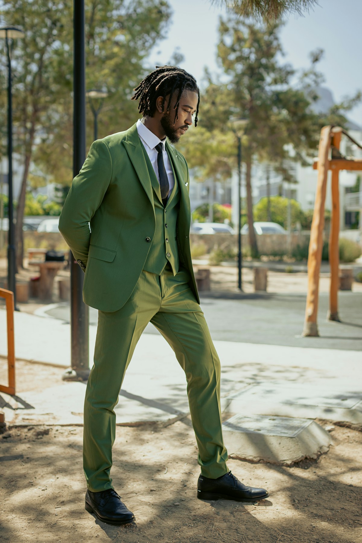 The Viceroy Forest Double-Breasted Blazer