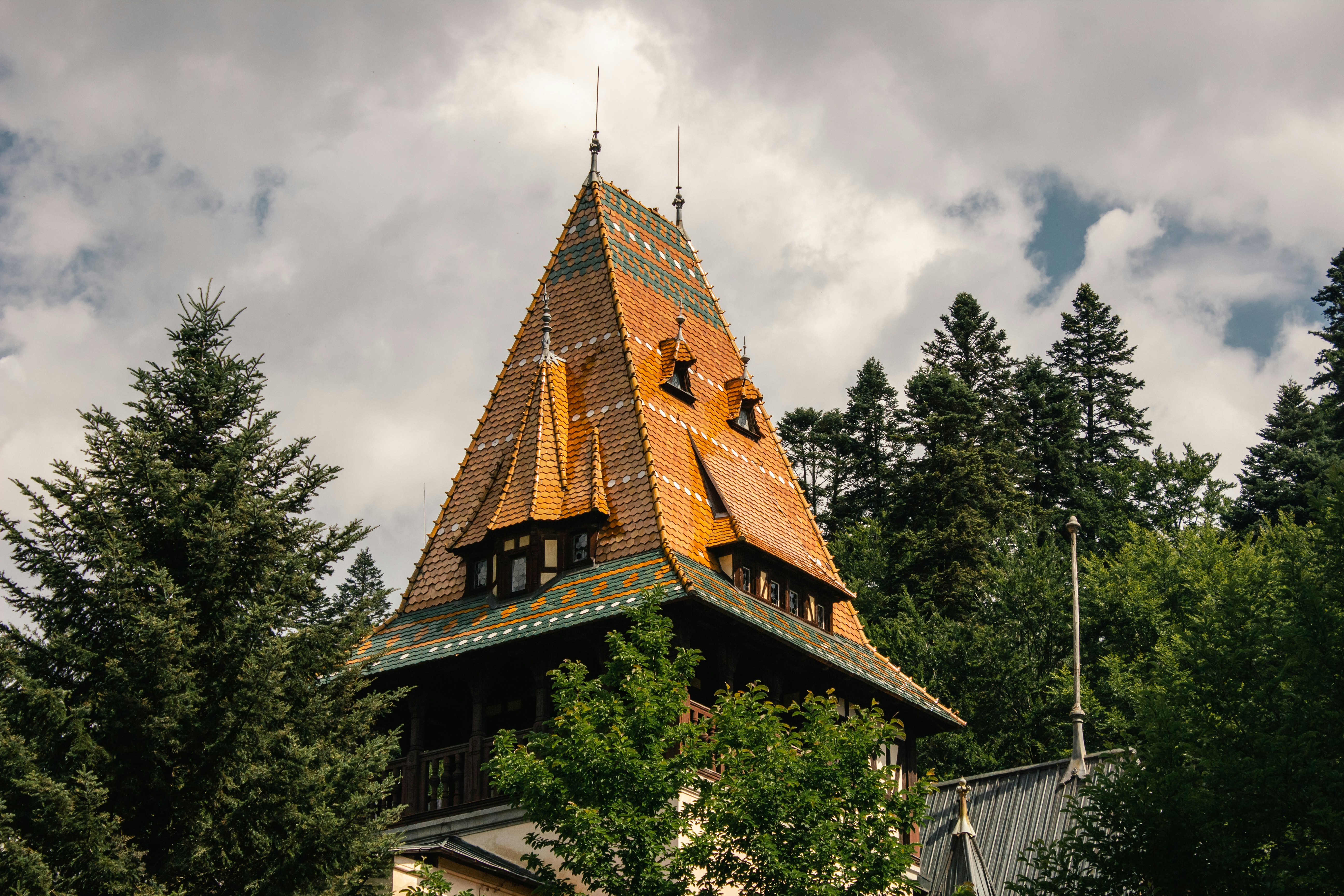 Chapel in the Hills with a tower
