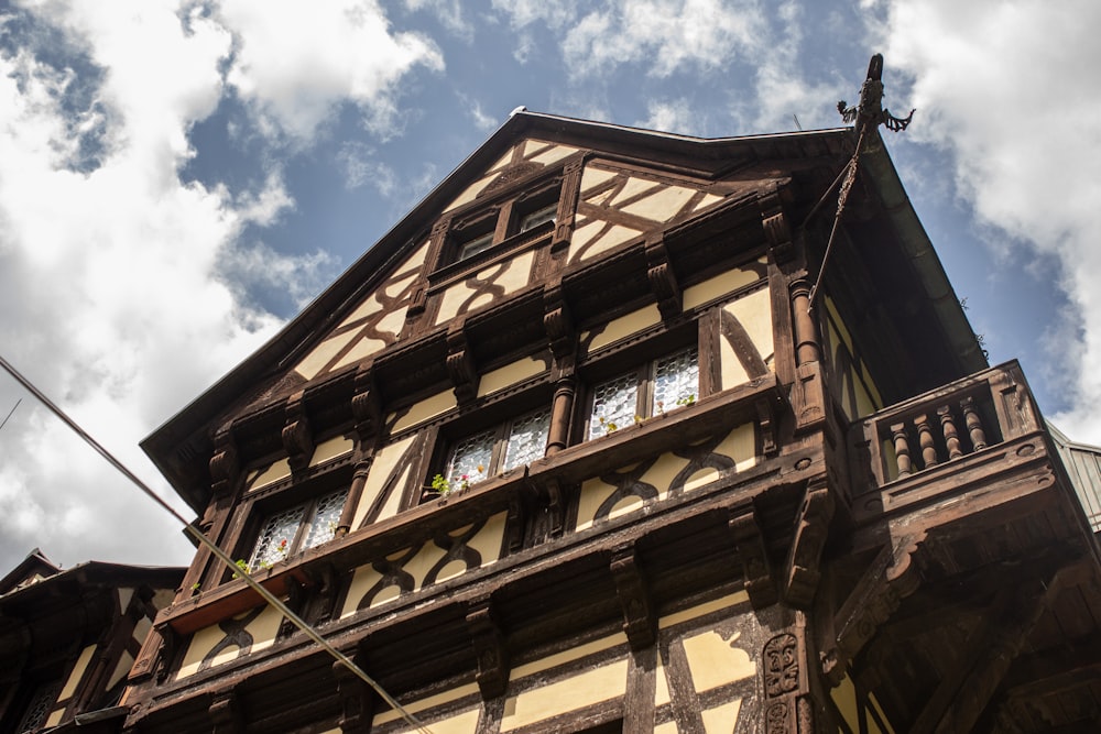 a building with a balcony