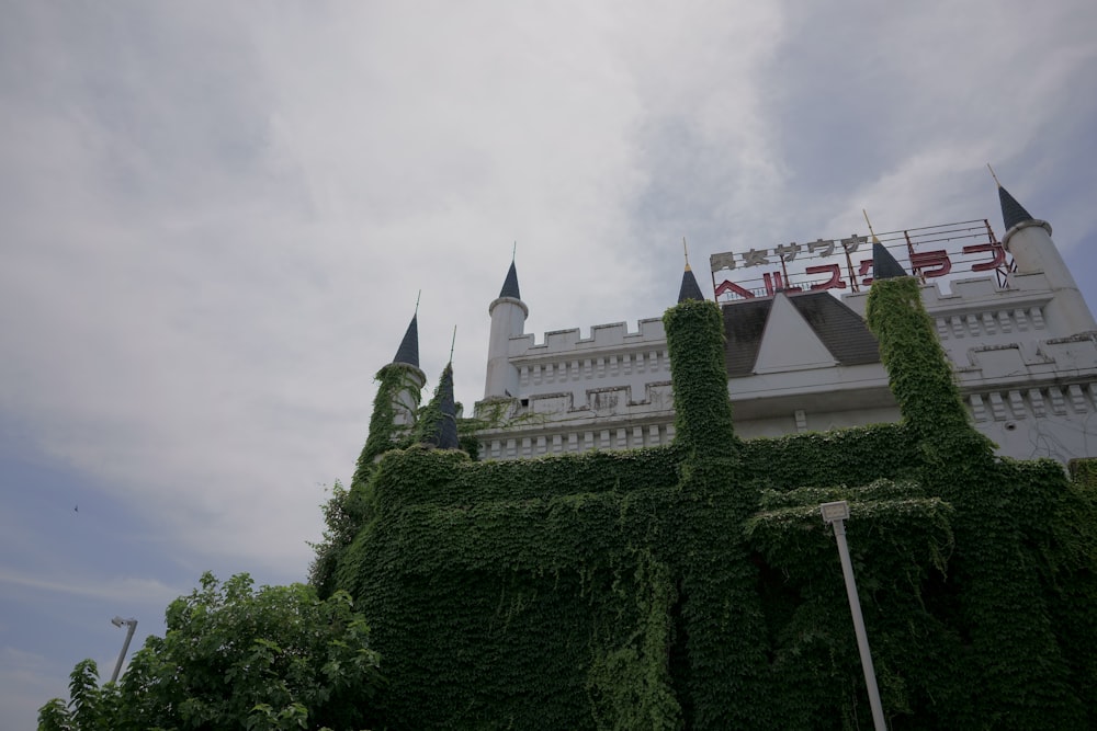 a castle on top of a hill