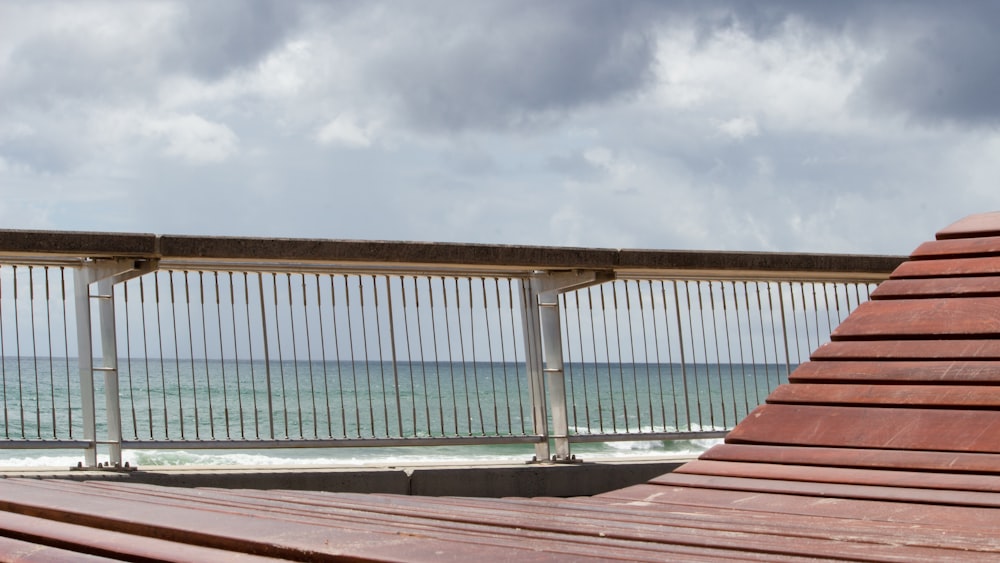 a wooden bridge over water