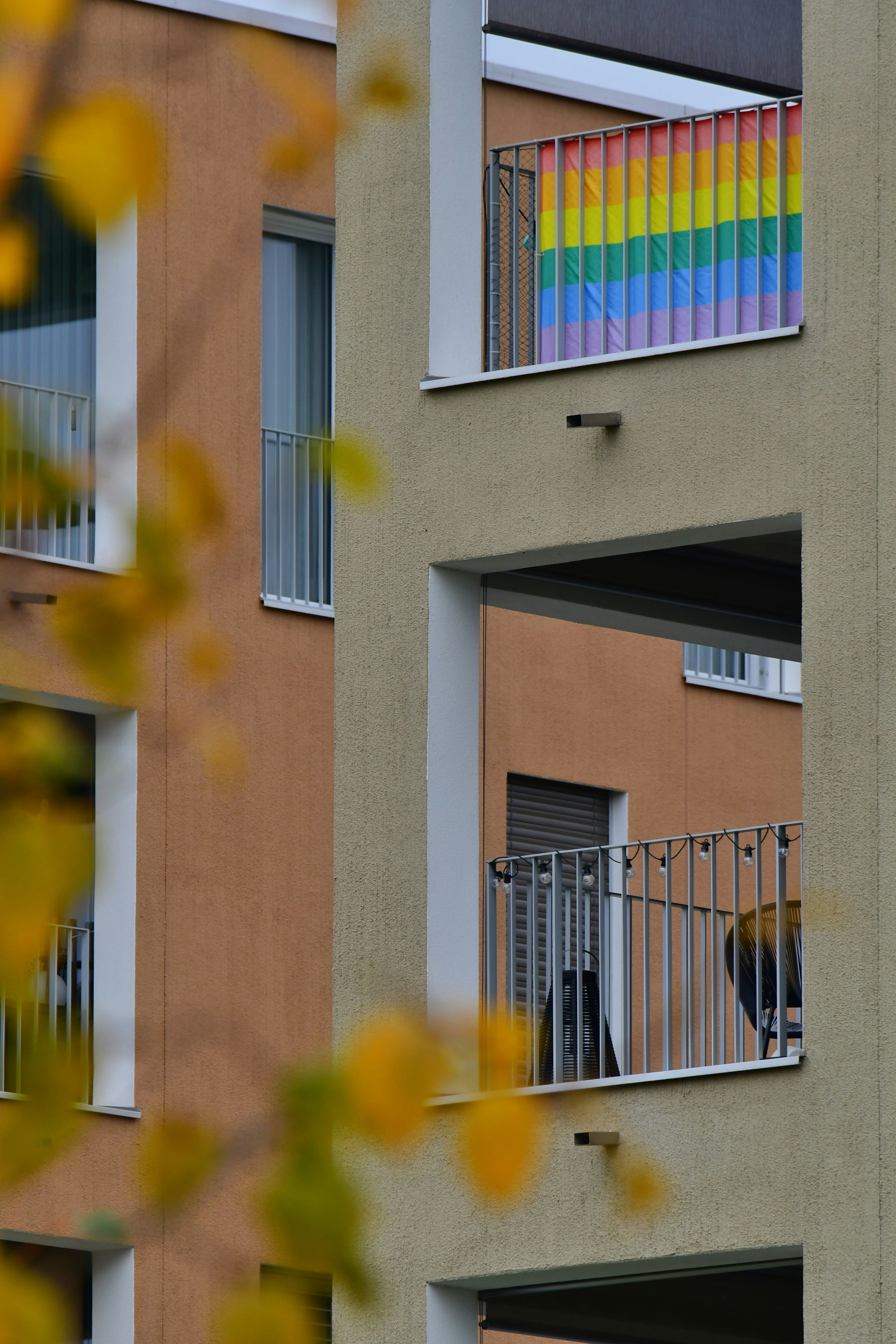 a building with a balcony