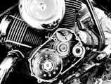 a close up of a gears