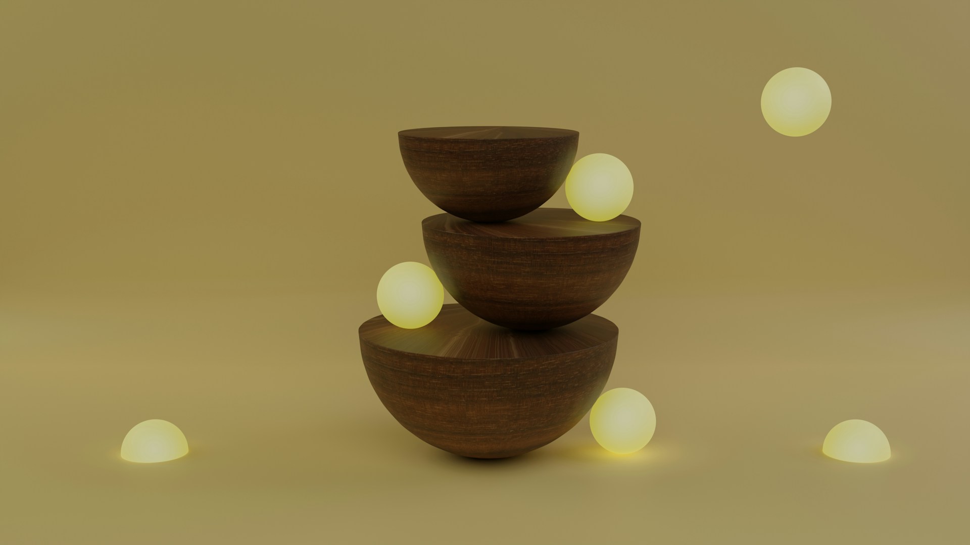 a group of bowls