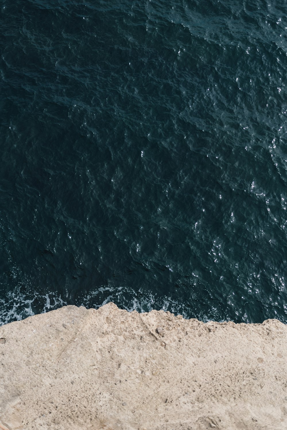 a close-up of a wave