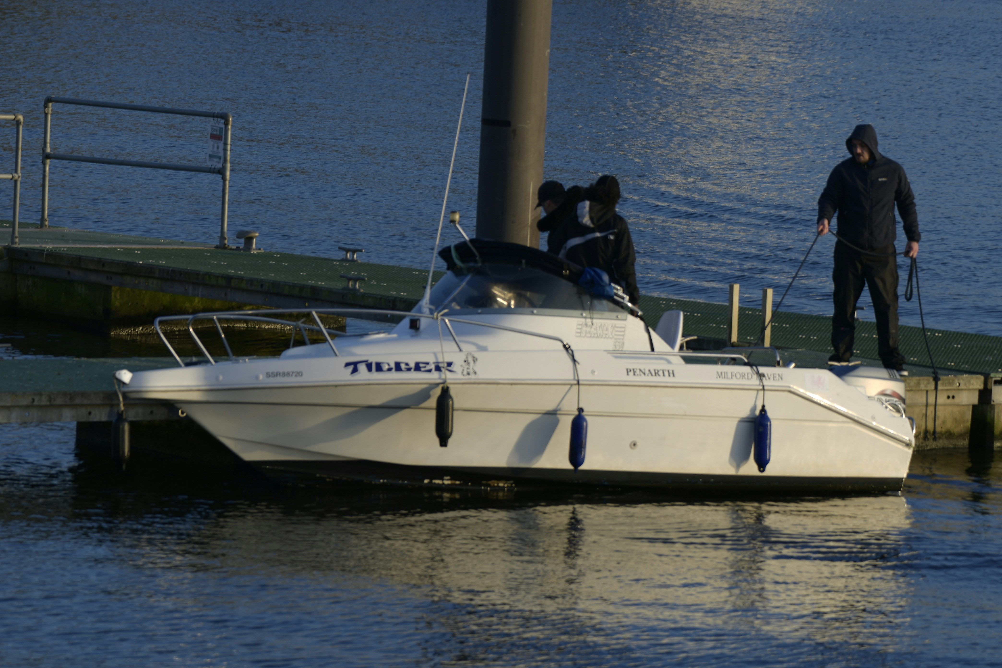 A labelled safe snack box for yacht provisioning with colour coded tape to prevent cross contamination onboard