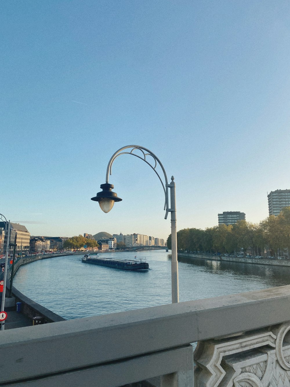 a boat on the water