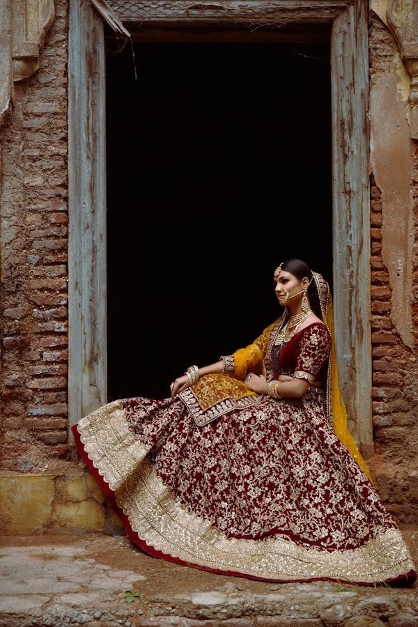 Midnight Blue Anarkali view 4