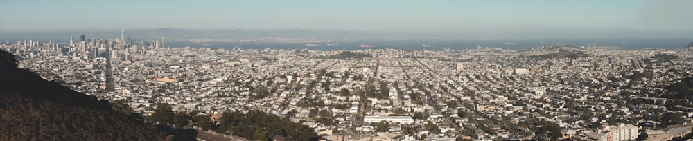 a city with many buildings