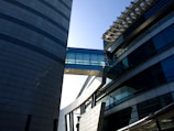 a low angle view of a building