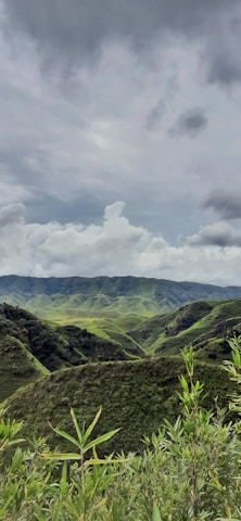 A serene landscape of rolling green hills in Ireland, symbolizing heritage and stability.