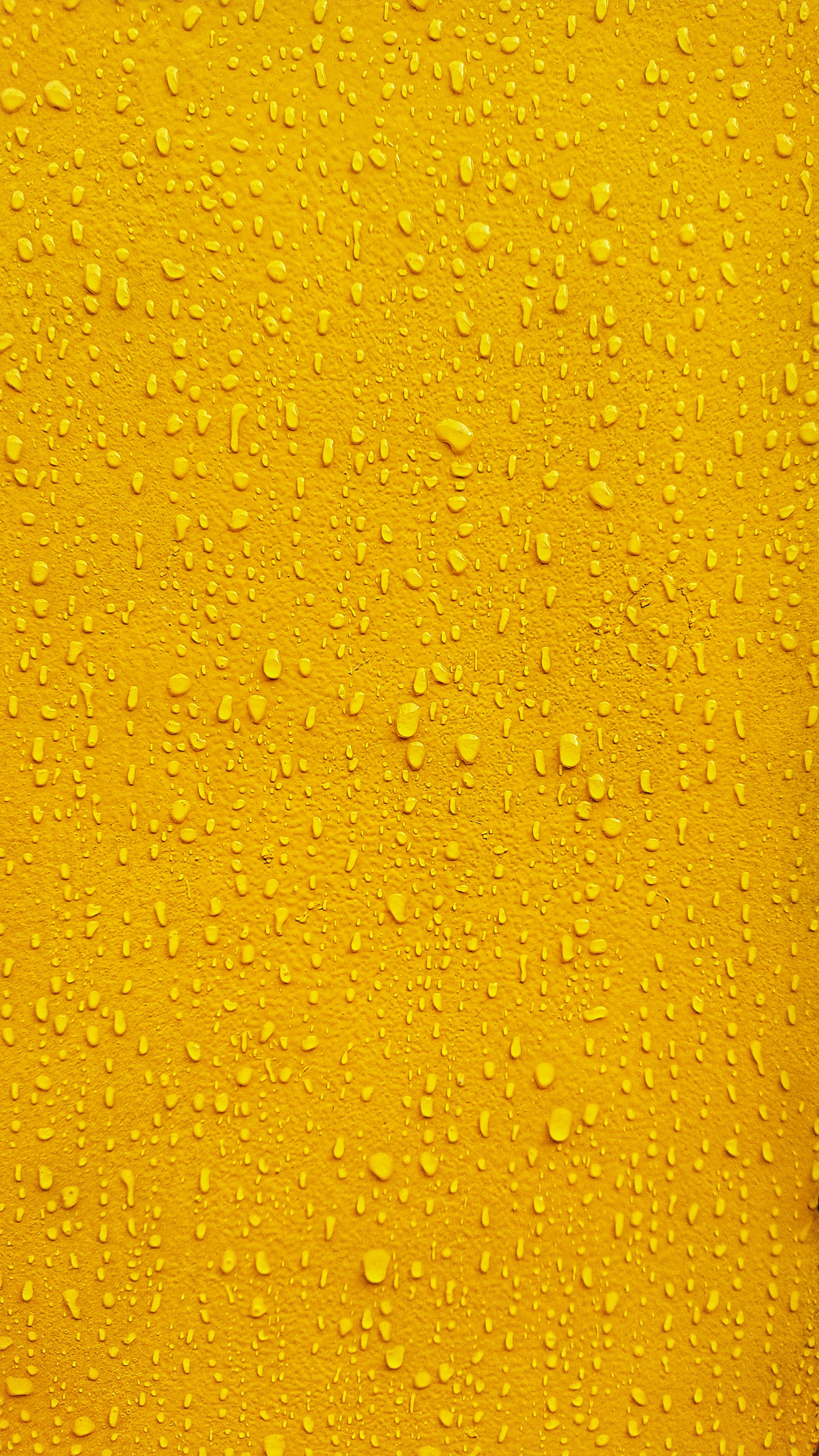 a close up of a yellow substance