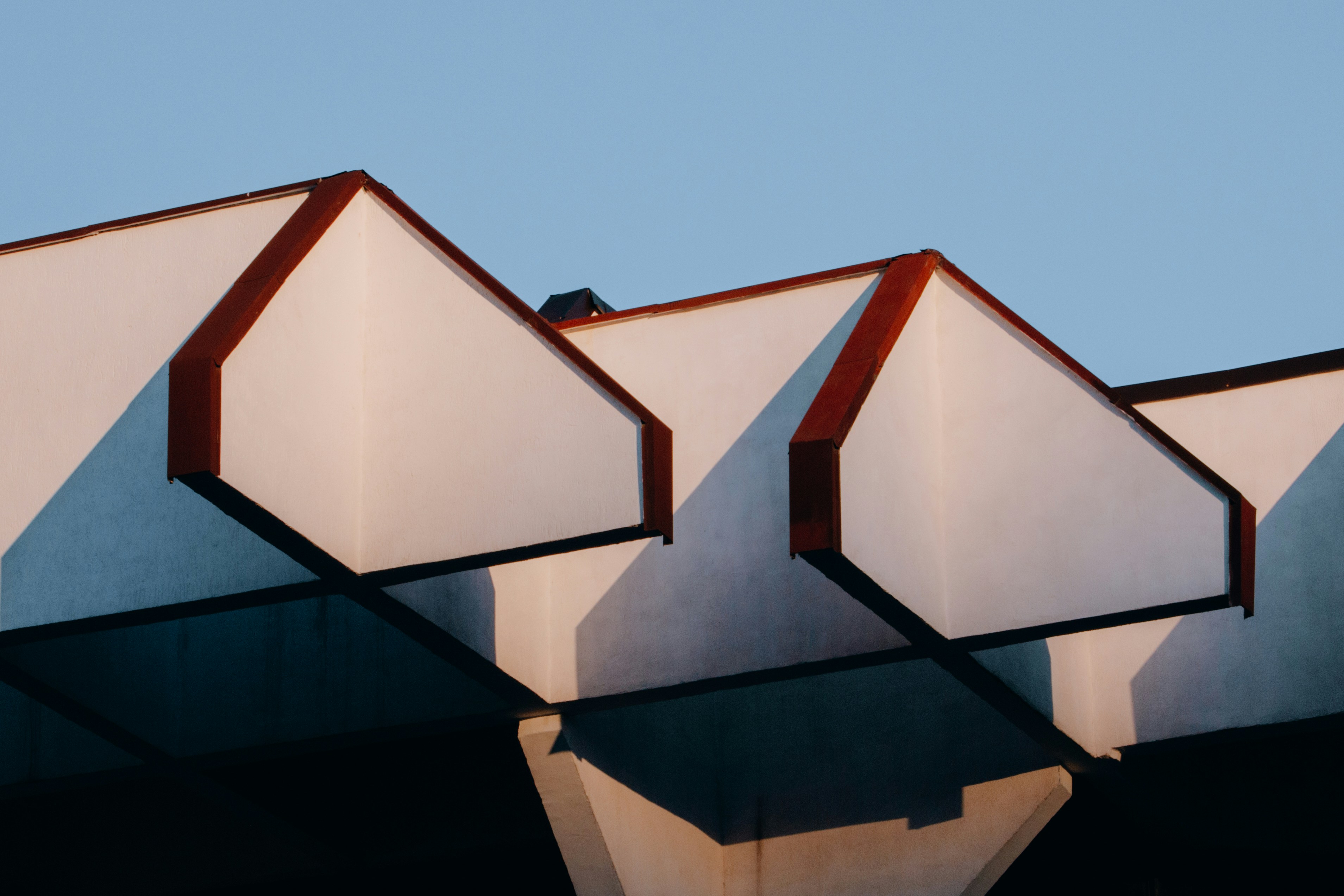 a group of boxes stacked on top of each other