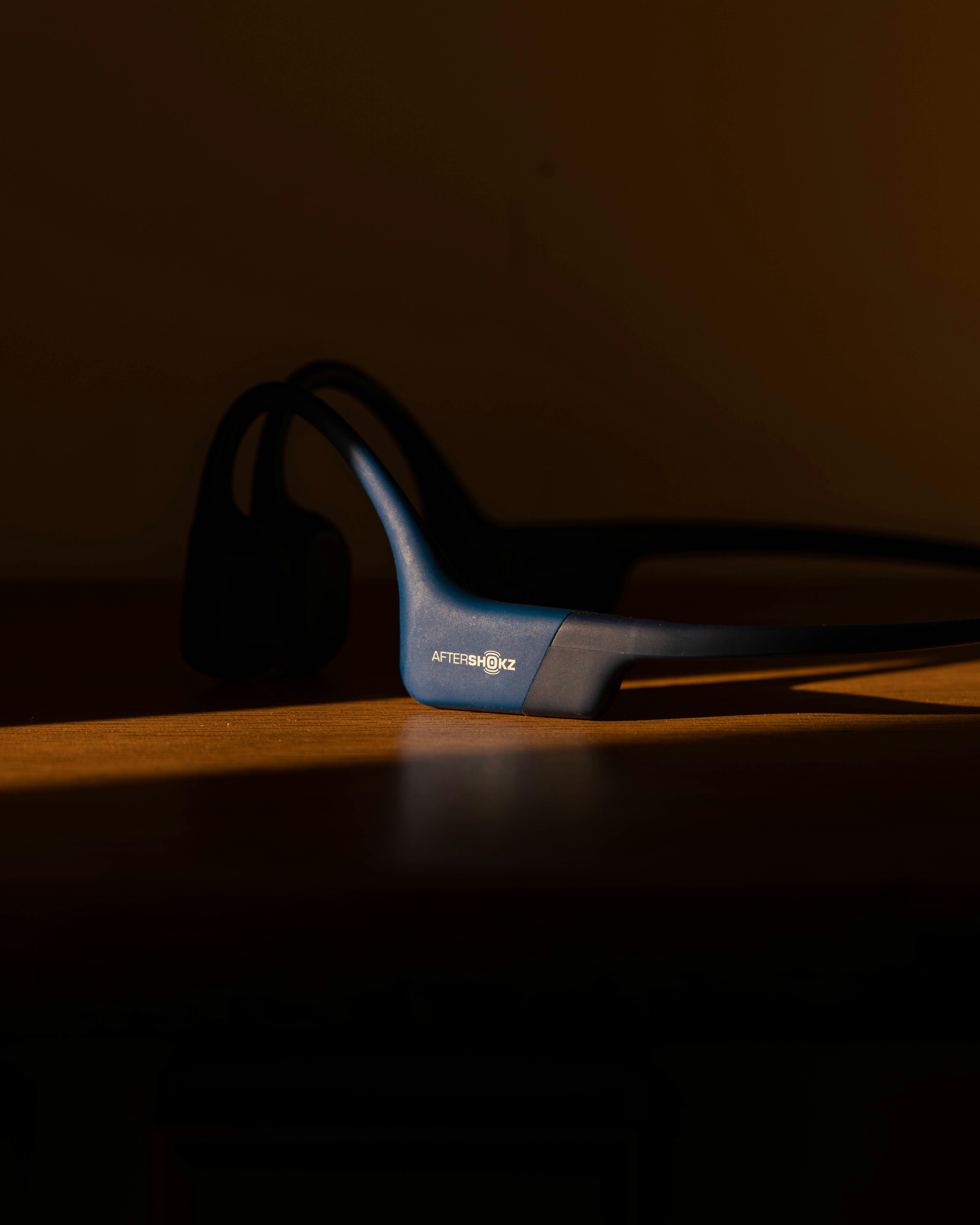 a pair of glasses on a table