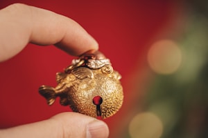 Golden Flake Keychain
