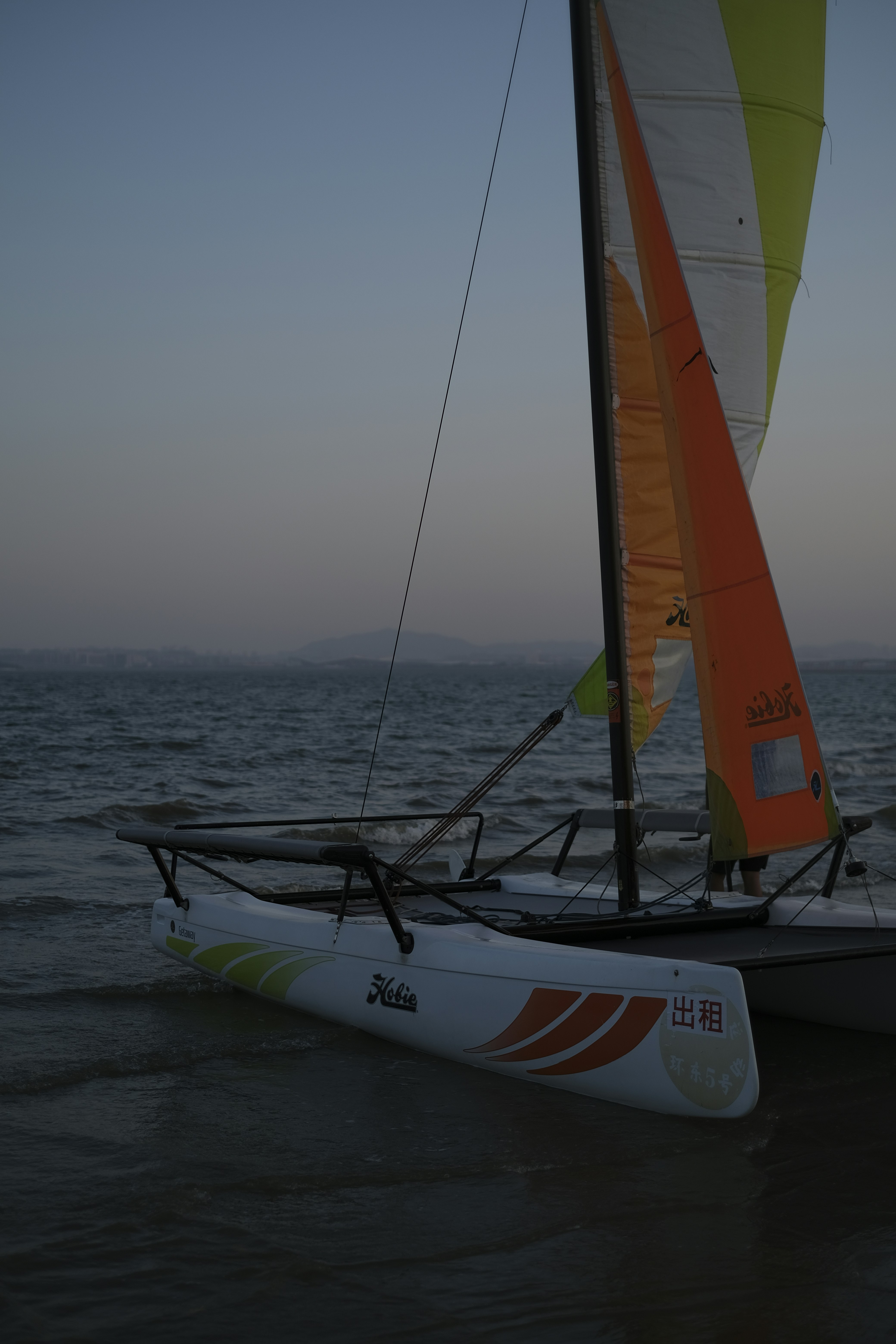 a sailboat in the water